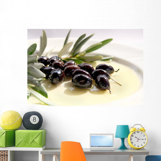 Olives and Olive Oil Wall Decal