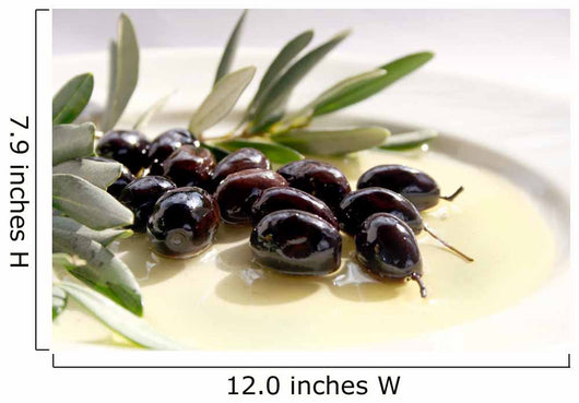 Olives and Olive Oil Wall Decal