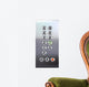 Elevator Buttons Panel Wall Decal