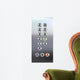 Elevator Buttons Panel Wall Decal
