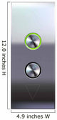 Elevator Buttons Wall Decal