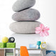 Massage Gray Stones Wall Decal