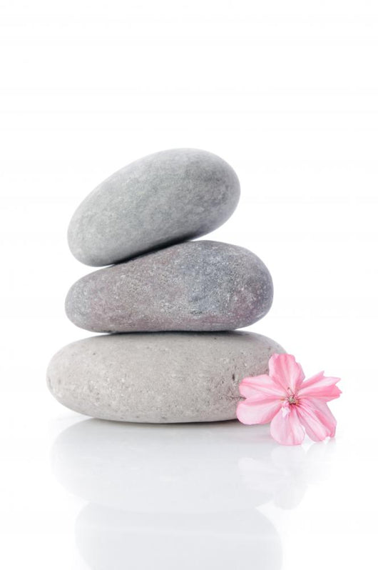 Massage Gray Stones Wall Decal