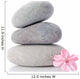 Massage Gray Stones Wall Decal