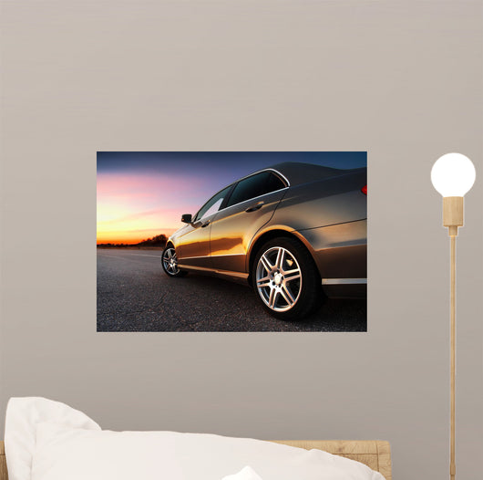 Rear-side Car Wall Decal