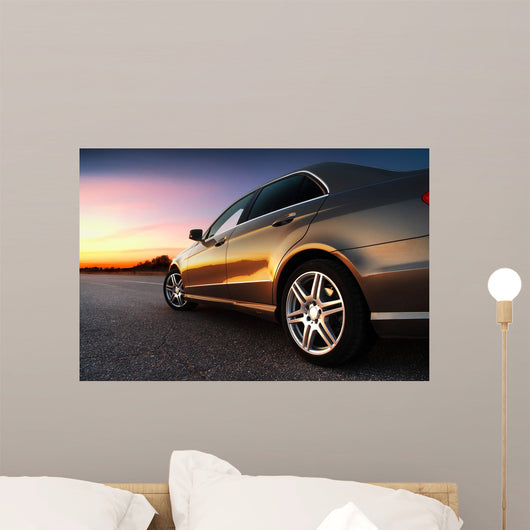 Rear-side Car Wall Decal