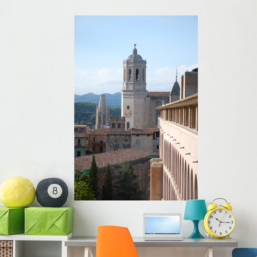 Girona Cathedral Wall Decal
