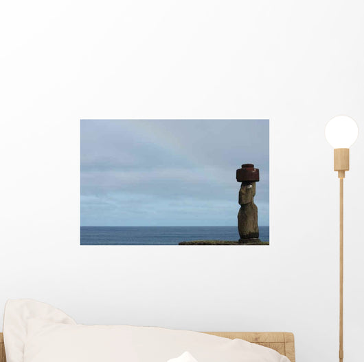 Easter Island Moai Tahai Wall Decal