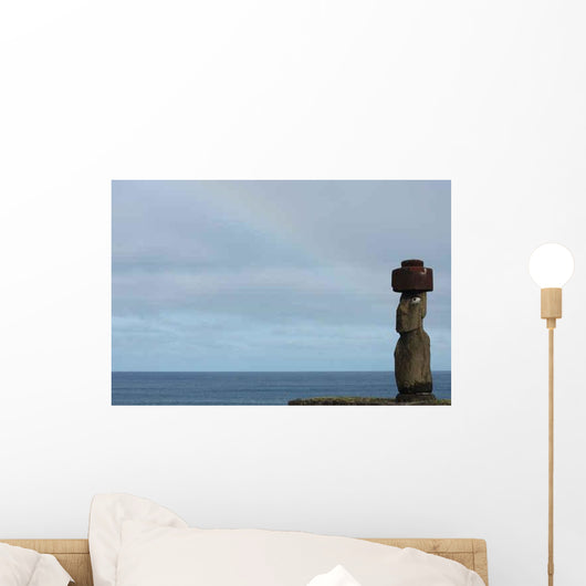 Easter Island Moai Tahai Wall Decal