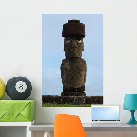 Osterinsel Moai Der Tahai Wall Decal
