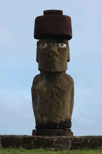 Osterinsel Moai Der Tahai Wall Decal
