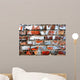 Brick Wall Graffiti Residues Wall Decal