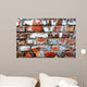 Brick Wall Graffiti Residues Wall Decal