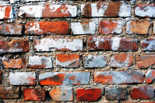 Brick Wall Graffiti Residues Wall Decal