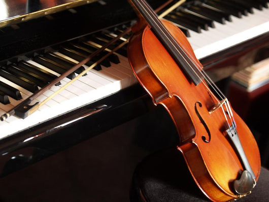 Violin and Piano Wall Decal