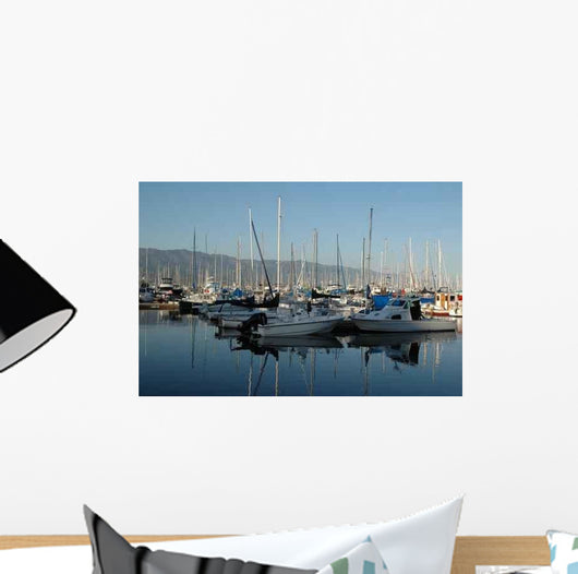 Boats Santa Barbara Wall Decal