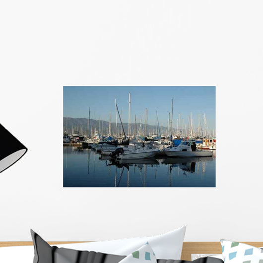 Boats Santa Barbara Wall Decal