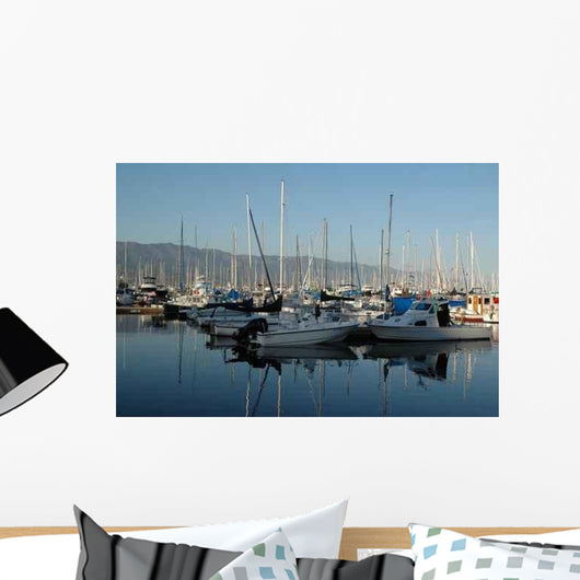 Boats Santa Barbara Wall Decal