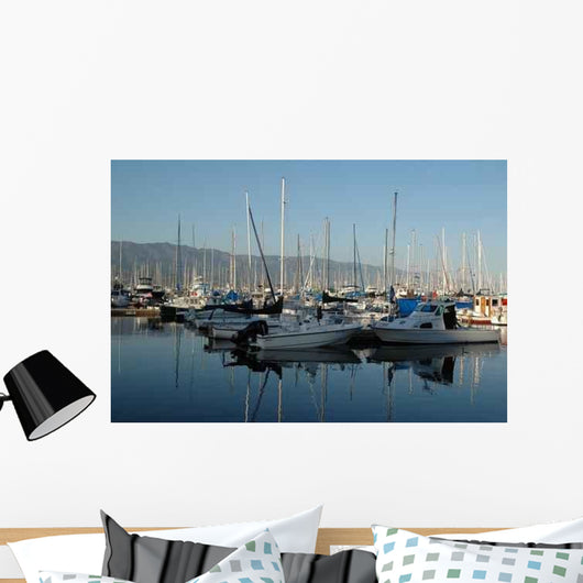 Boats Santa Barbara Wall Decal