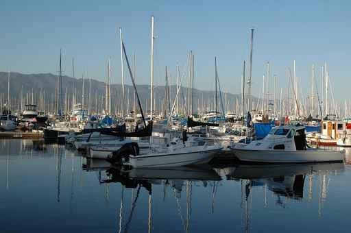 Boats Santa Barbara Wall Decal