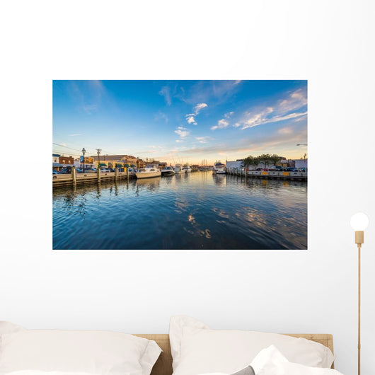 Waterfront Sunset Annapolis Maryland Wall Decal