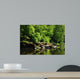 Green Trees and Stones Wall Decal