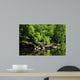 Green Trees and Stones Wall Decal