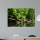Green Trees and Stones Wall Decal