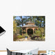 Wood Gazebo Woodland Garden Wall Decal