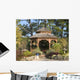 Wood Gazebo Woodland Garden Wall Decal