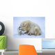 Polar Bear with Mom Wall Decal