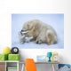 Polar Bear with Mom Wall Decal