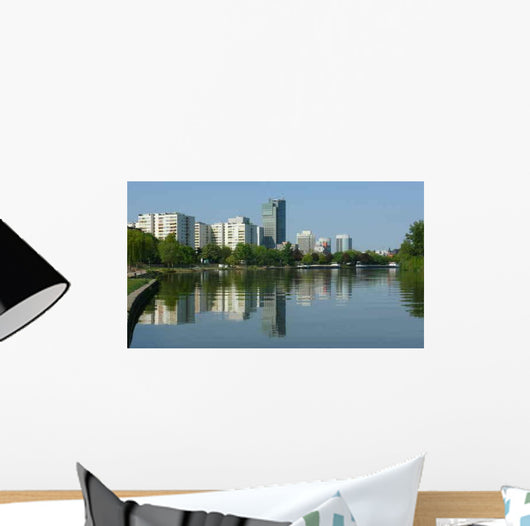 Cityscape from Offenbach Am Wall Decal