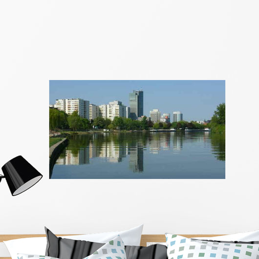 Cityscape from Offenbach Am Wall Decal