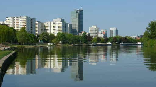 Cityscape from Offenbach Am Wall Decal