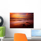 Sunset and Ocean Wall Decal Design 1