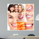 Smiles Collage Wall Decal