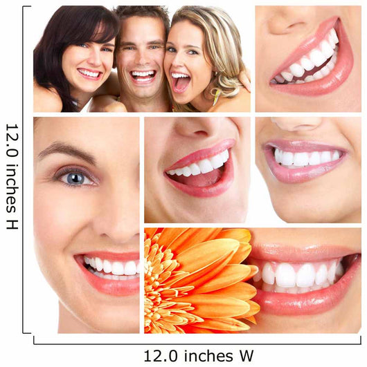 Smiles Collage Wall Decal
