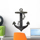 Vintage Metal Anchor Wall Decal