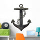 Vintage Metal Anchor Wall Decal