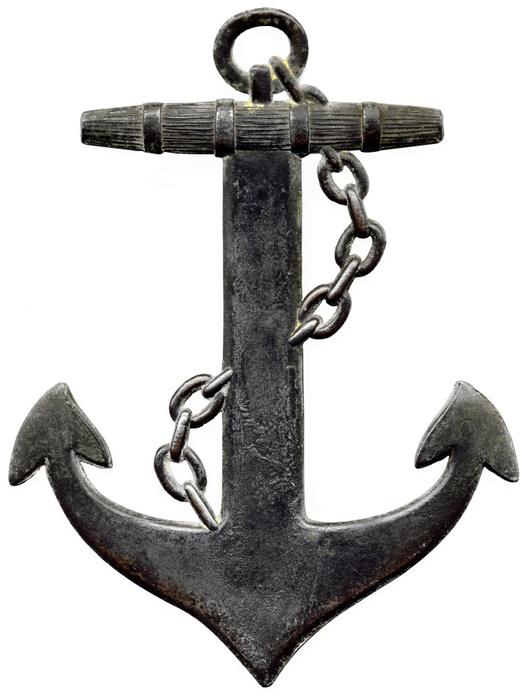 Vintage Metal Anchor Wall Decal