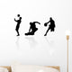 Sport Silhouettes Wall Decal