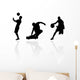 Sport Silhouettes Wall Decal