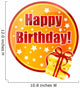 Happy Birthday Wall Decal Design 2
