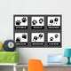 Animal Tracks Wall Decal