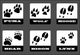 Animal Tracks Wall Decal