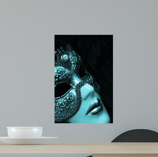 Venetian Mask Wall Decal