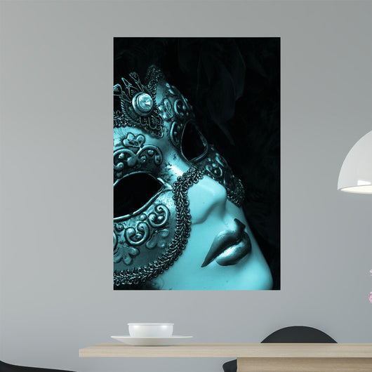 Venetian Mask Wall Decal