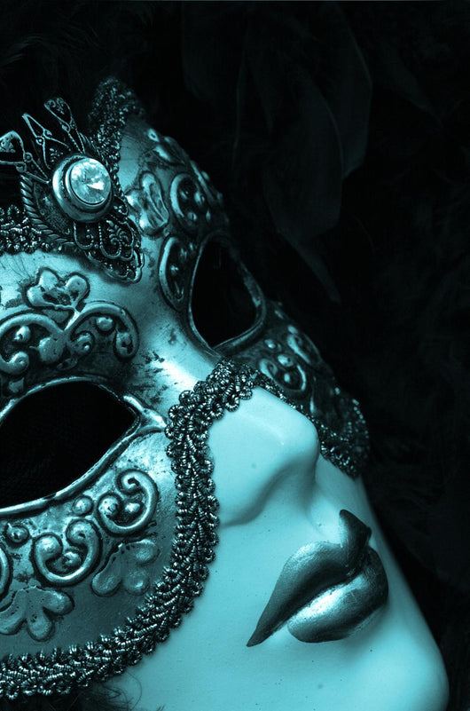 Venetian Mask Wall Decal