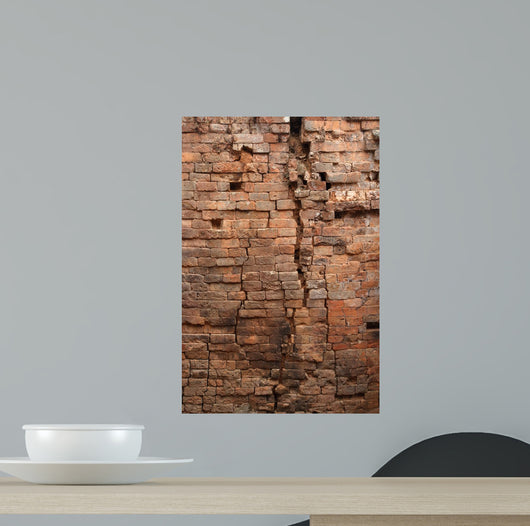 Old Brick Wall - Wall Decal